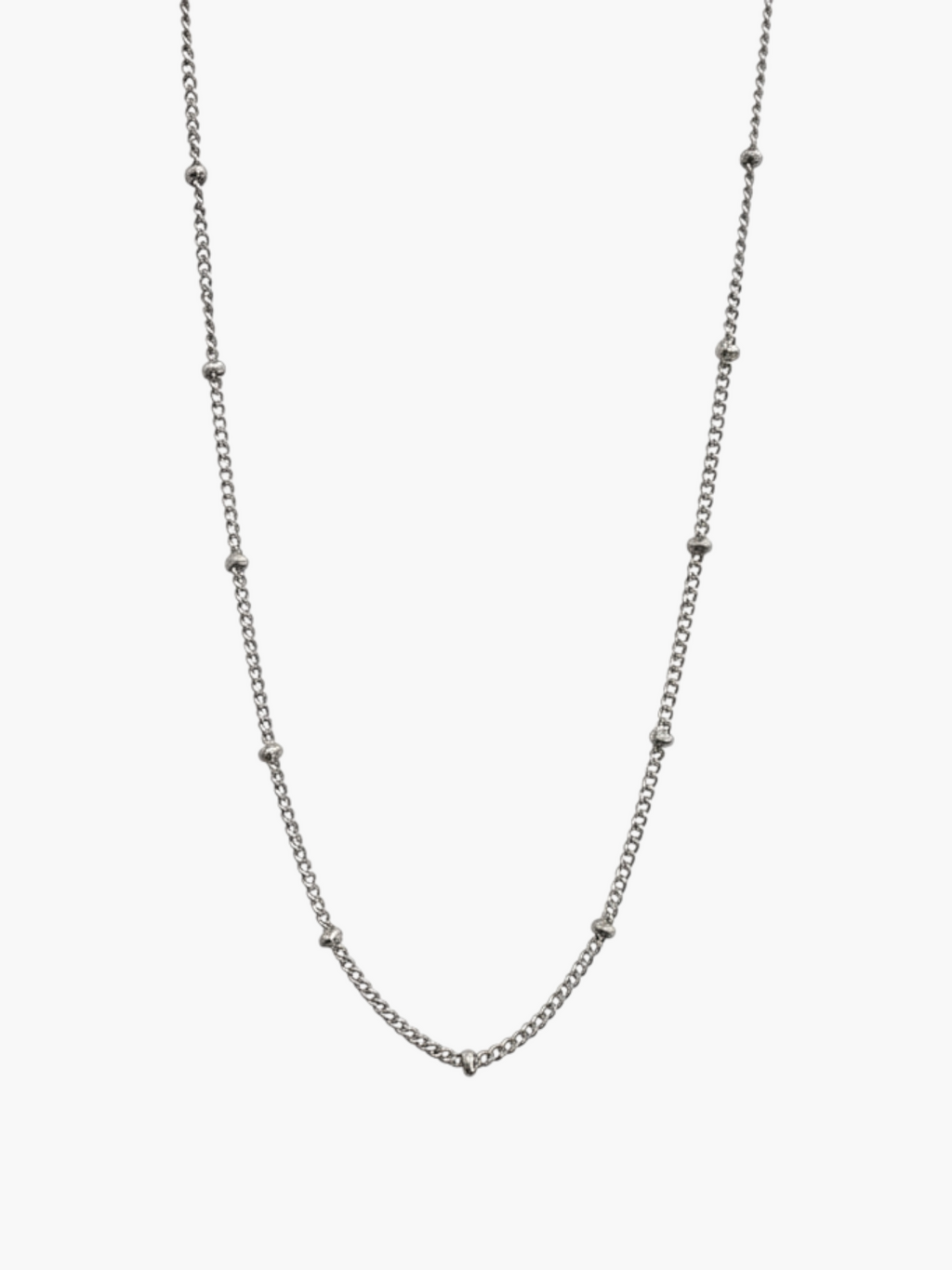Ball Chain Necklace - Satellite Bead Necklace