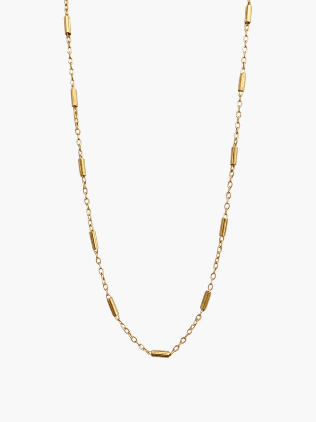 Tube Cable Chain Necklace