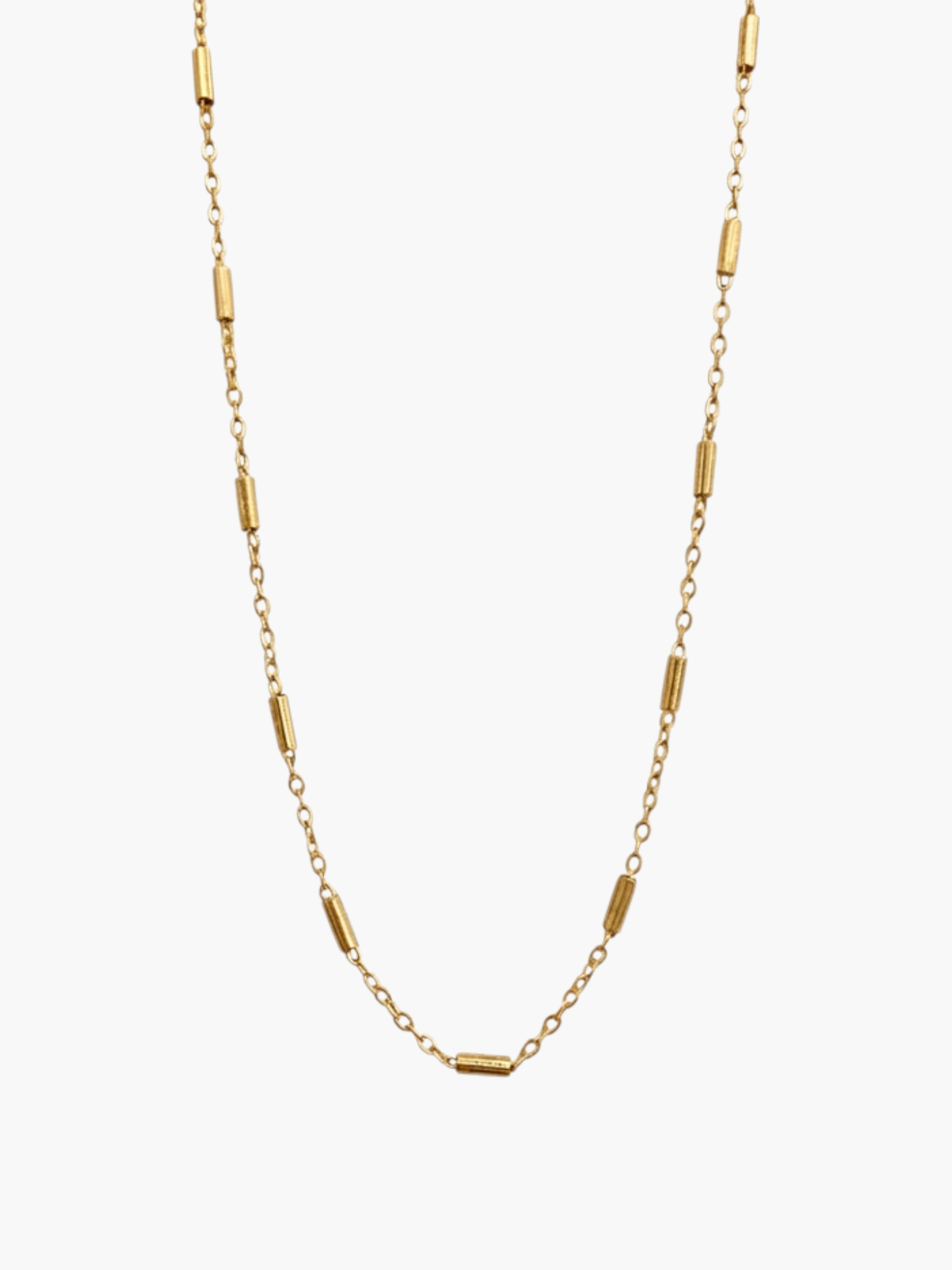 Tube Cable Chain Necklace