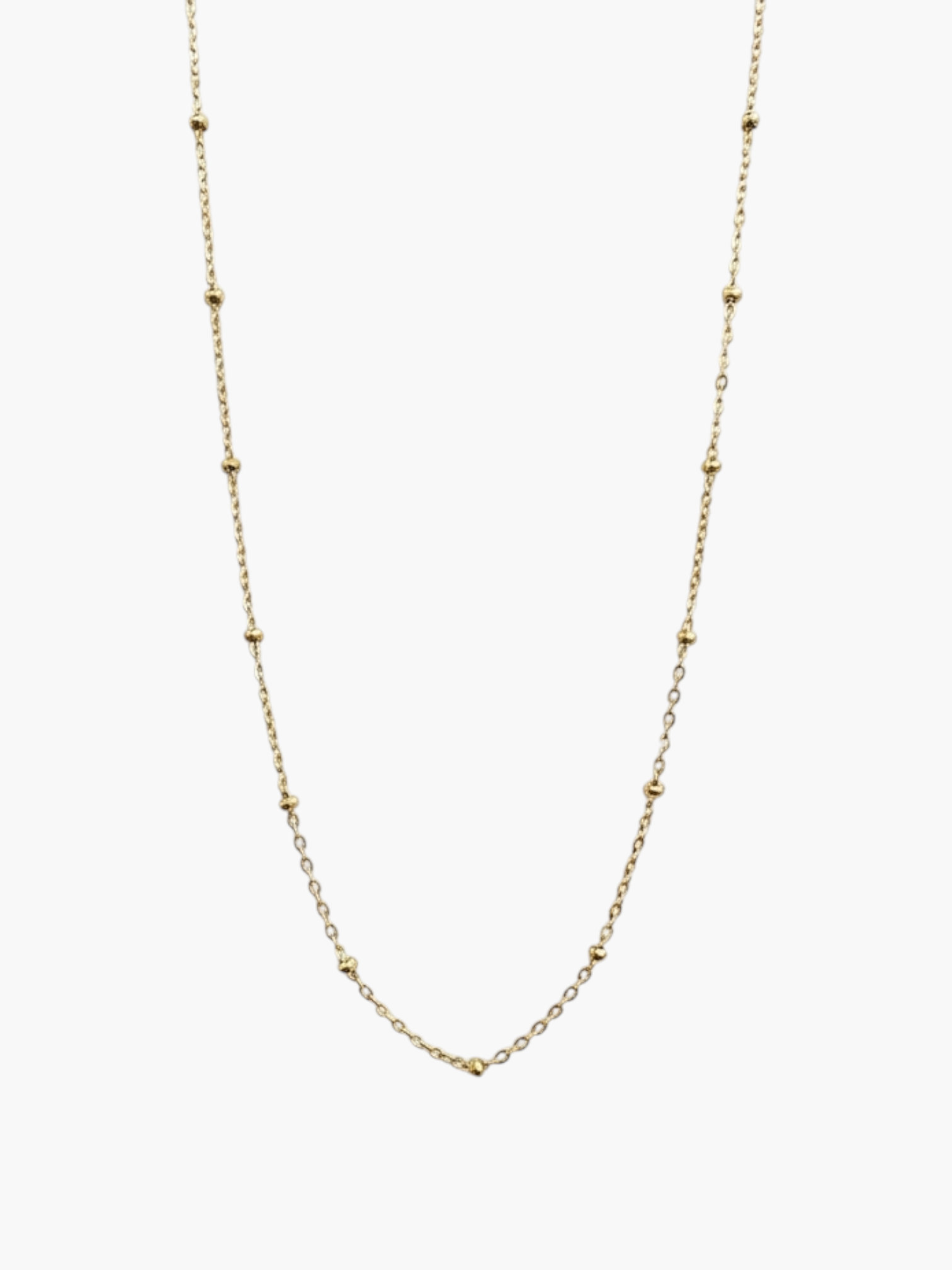 Ball Cable Chain - Satellite Bead Necklace