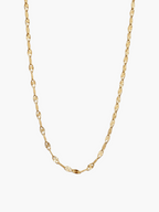 Texture Lip Chain Necklace
