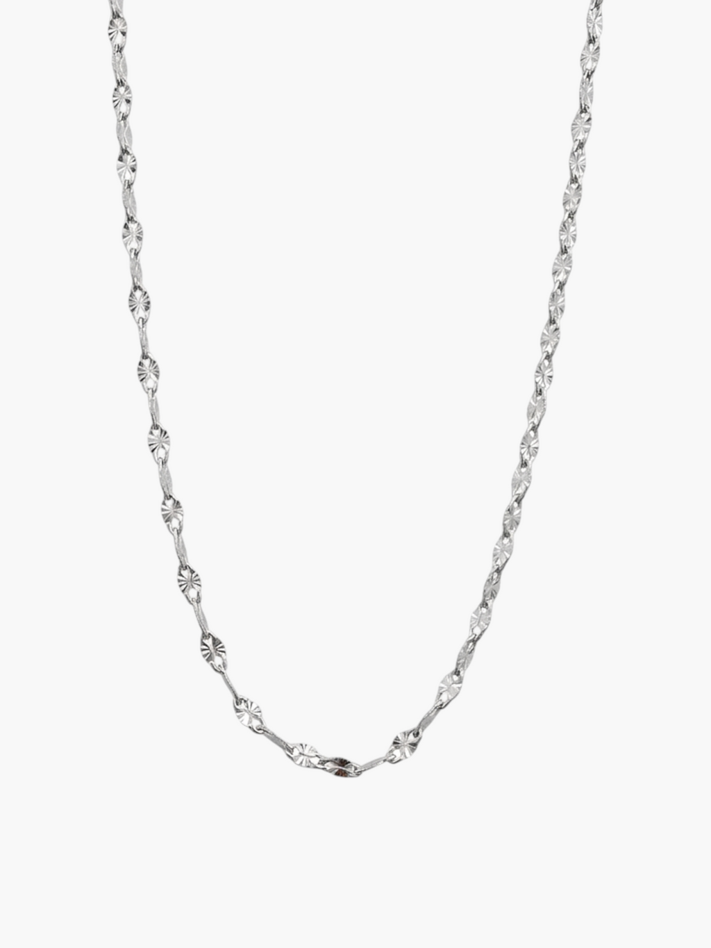 Texture Lip Chain Necklace