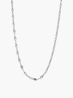 Texture Lip Chain Necklace