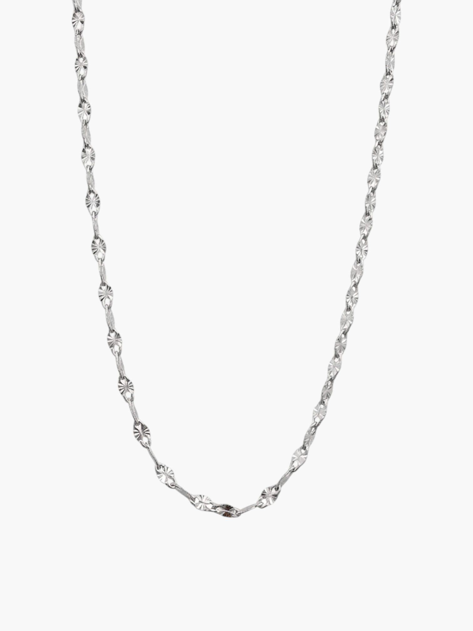 Texture Lip Chain Necklace