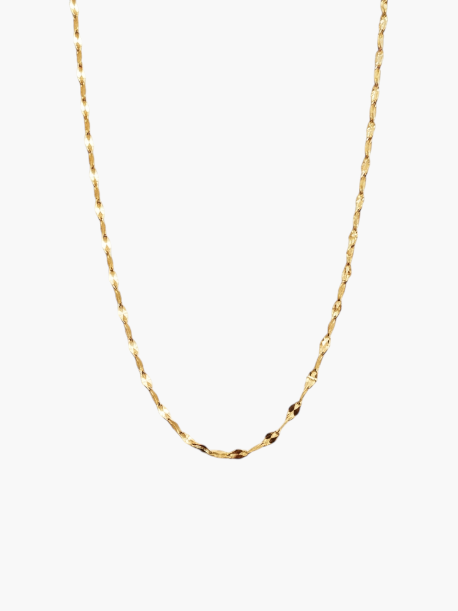 Thin Lip Chain Necklace