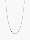 Lip Thin Colorful Chain Necklace