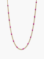 Curb Colors Chain Necklace