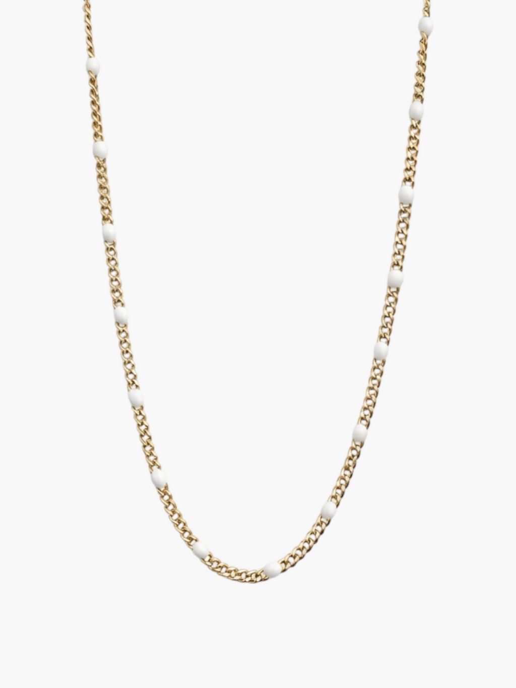 Curb Colors Chain Necklace