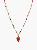 Strawberry Red Necklace