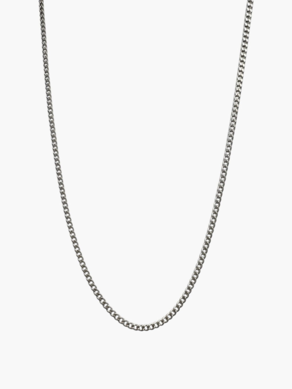 Thin Curb Chain Necklace