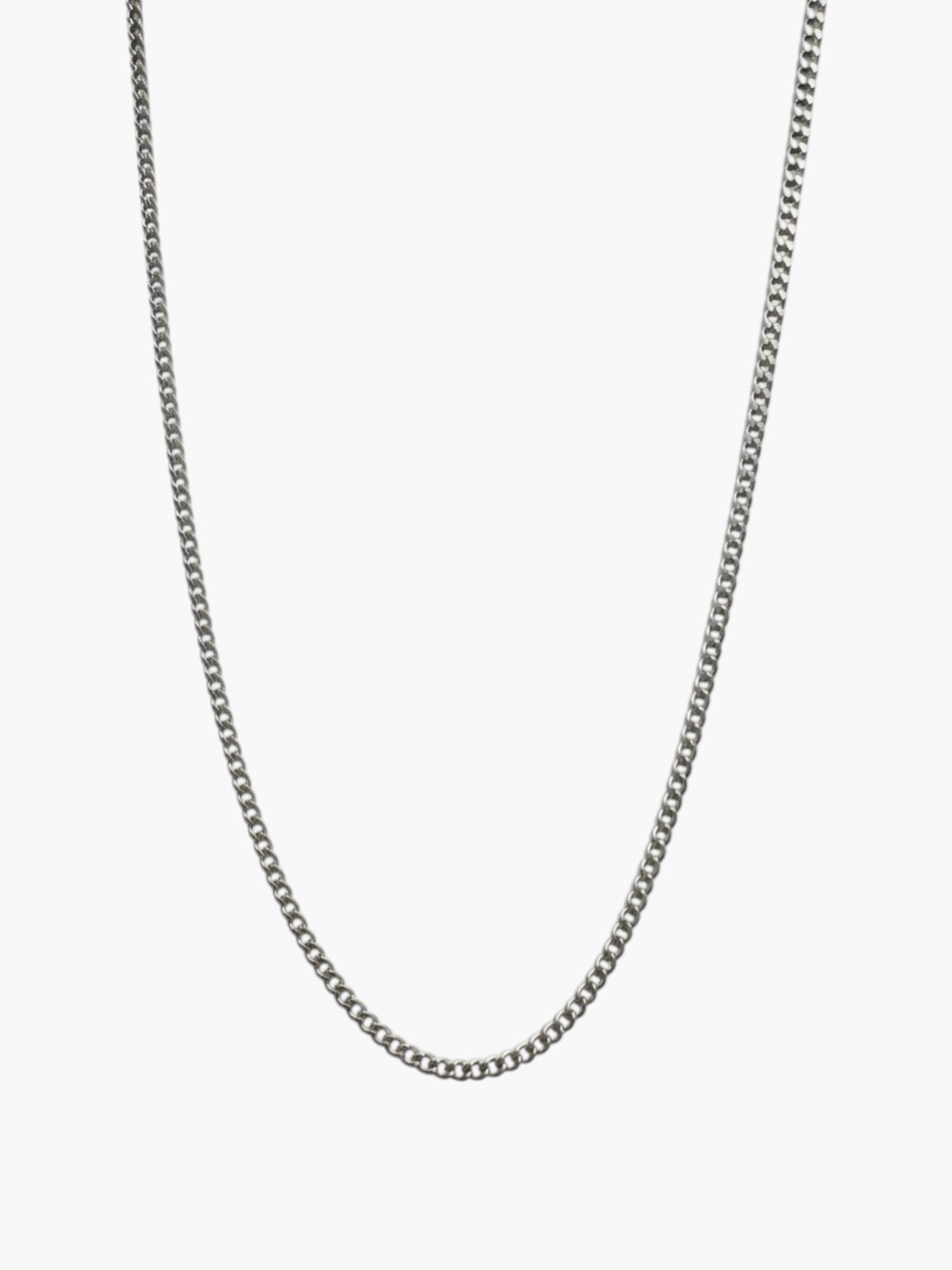Thin Curb Chain Necklace