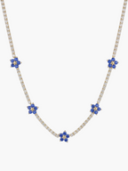 Tennis Flower Necklace