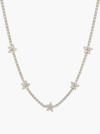 Tennis Flower Necklace