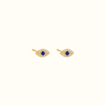 DUGO 925 Sterling Silver Evil Eye Stud Earrings – view 1
