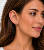 DUGO 925 Sterling Silver Evil Eye Stud Earrings – view 8