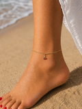 DUGO Cherry Zirconia Anklet – view 1