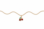 DUGO Cherry Zirconia Anklet – view 2