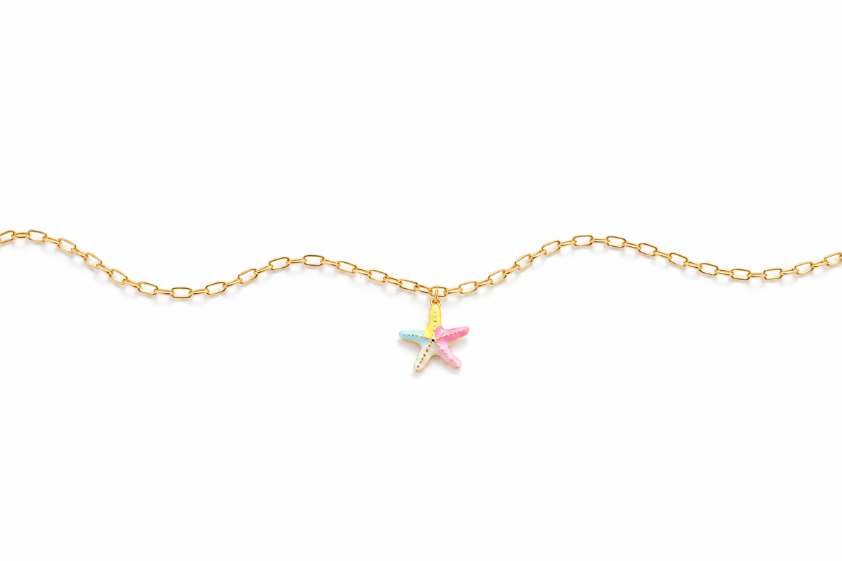 DUGO Colorful Starfish Anklet – view 10