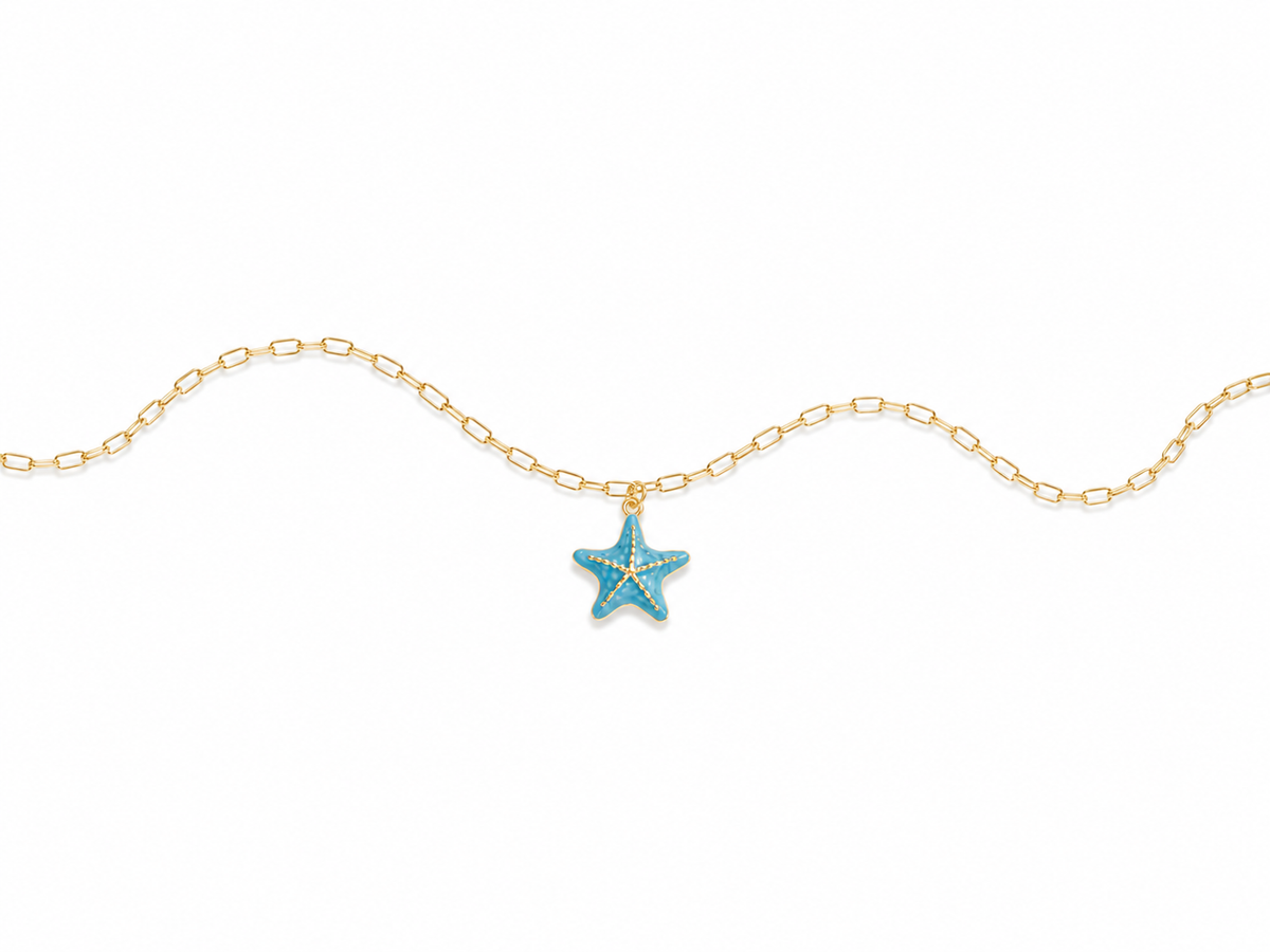 DUGO Colorful Starfish Anklet – view 7