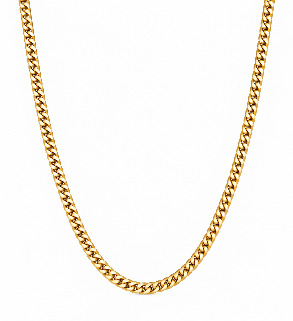 DUGO Cuban Diamond Cut Chain For Men – view 2
