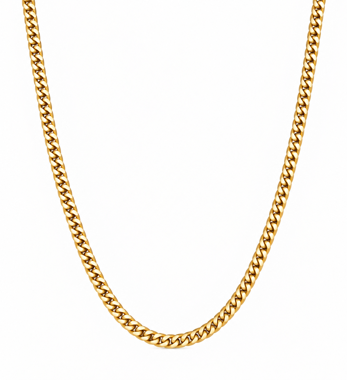 DUGO Cuban Diamond Cut Chain For Men – view 2