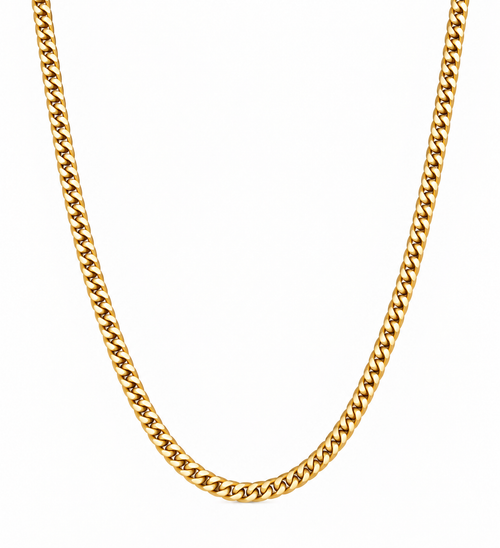 DUGO Cuban Diamond Cut Chain For Men – view 2