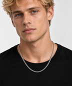 DUGO Cuban Diamond Cut Chain For Men – view 4
