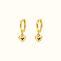 DUGO Heart Hoop Earrings – view 1