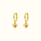 DUGO Heart Hoop Earrings – view 1