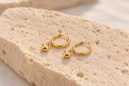 DUGO Heart Hoop Earrings – view 4