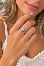 DUGO Heart Statement Ring Adjustable – view 2