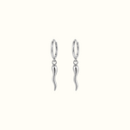 DUGO Italian Horn Earrings – view 2