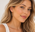 DUGO Italian Horn Earrings – view 5