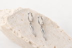 DUGO Italian Horn Earrings – view 7