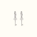 DUGO Key Hoop Earrings – view 2