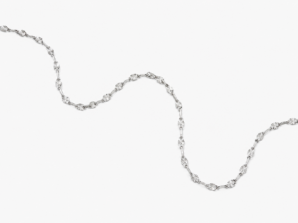 DUGO Lip Textured Chain Anklet – view 6