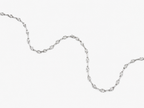 DUGO Lip Textured Chain Anklet – view 6