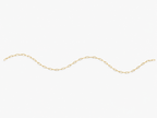 DUGO Paperclip Thin Anklet – view 5