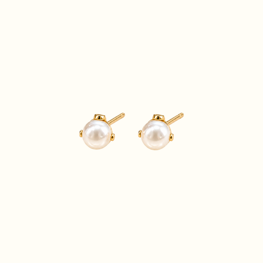DUGO Pearl Stud Earrings – view 1