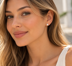DUGO Pearl Stud Earrings – view 4
