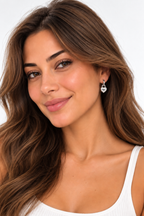 DUGO Puffy Heart Hoop Earrings – view 6