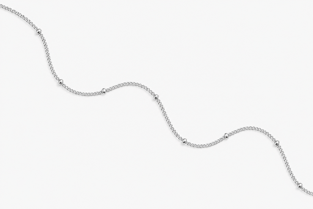DUGO Satellite Curb Chain Anklet – view 5