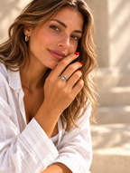 DUGO Teardrop Ring Adjustable – view 8