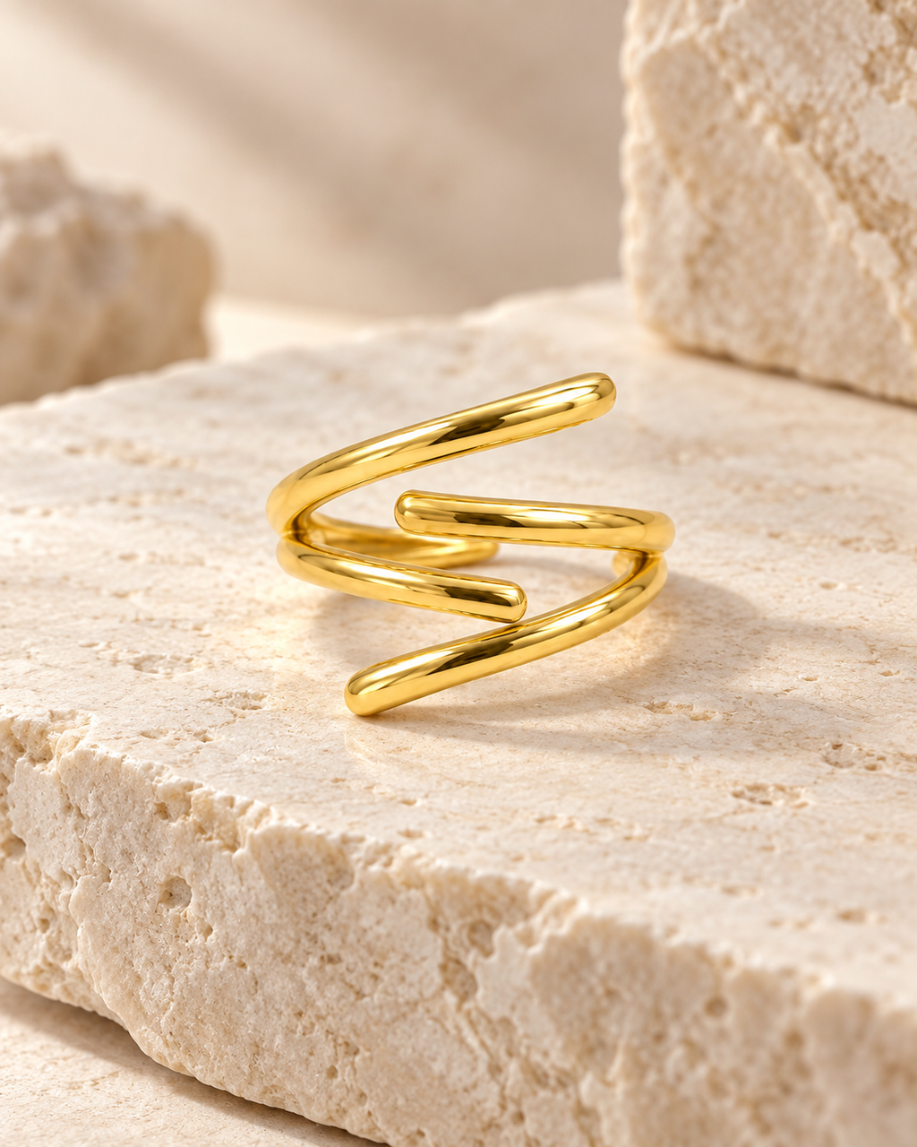 DUGO Zigzag Ring Adjustable – view 3