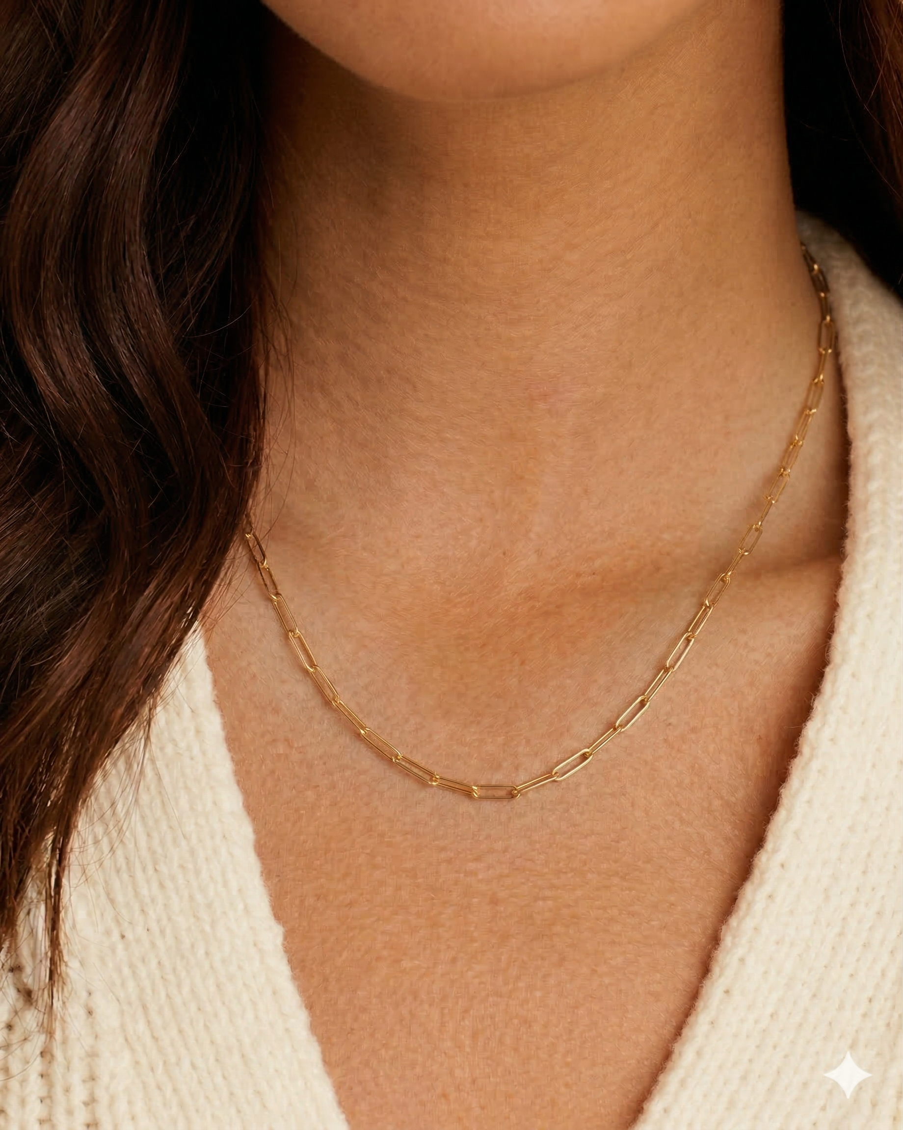 Paperclip Chain Necklace